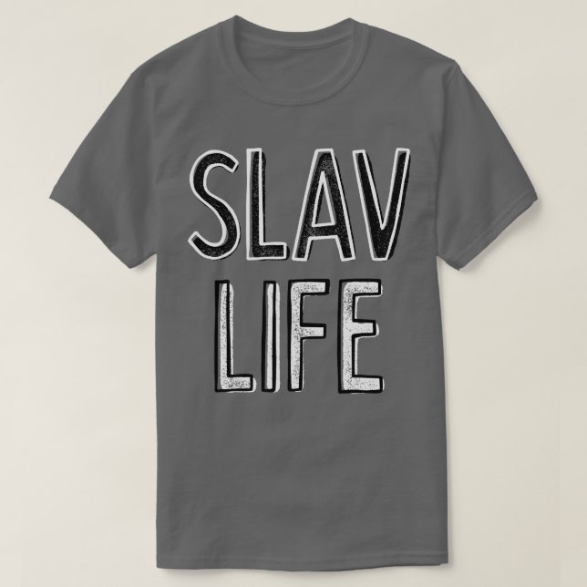 T-shirt Vie slave (Design devant)
