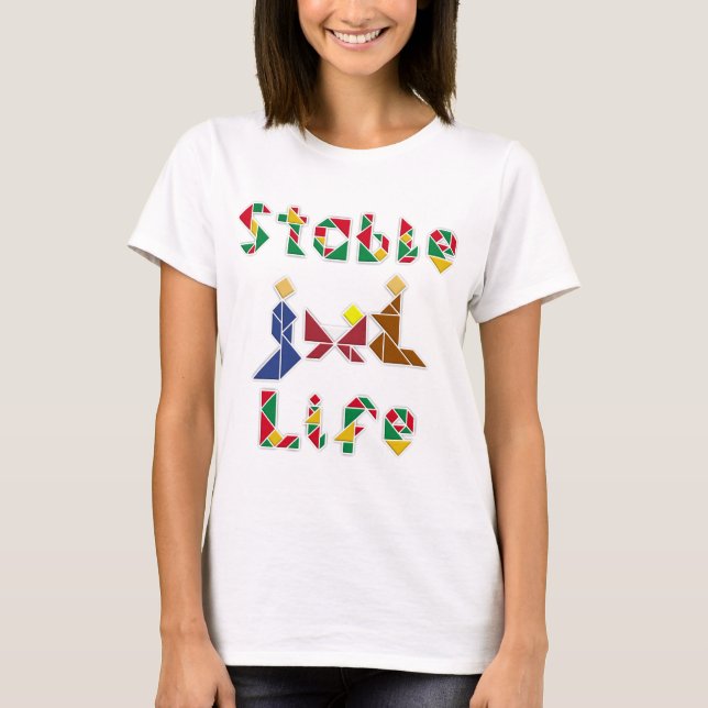 T-shirt Vie stable (Devant)