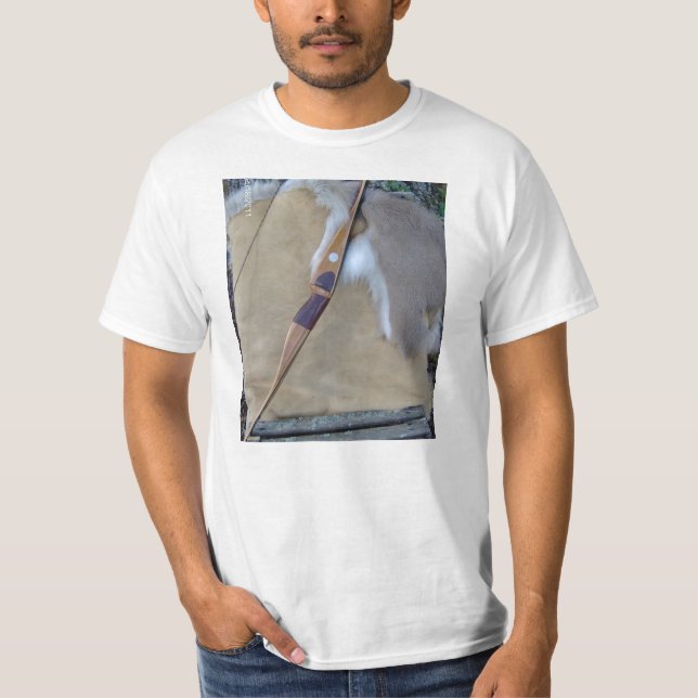 T-shirt vieil Alaskan sur la peau de daim (Devant)