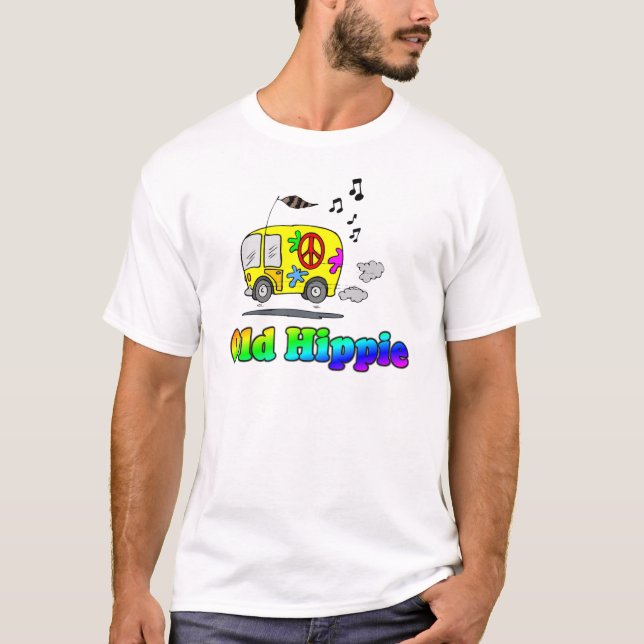 T-shirt Vieil autobus hippie (Devant)