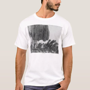 T-shirt "Vieil homme" du parc près de la photographie de