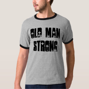 T-SHIRT VIEIL HOMME FORT -- PIÈCE EN T DE SONNERIE