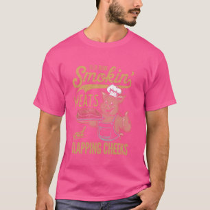 T-shirt Vieil Rangée Fumée Viandes Et Jouer Des Jouets Drô