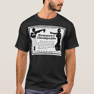 T-shirt Vieille annonce Pommery Champagne