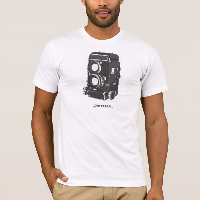 T-shirt vieille école (Devant)