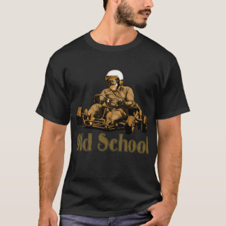 T-shirt Vieille école Karting