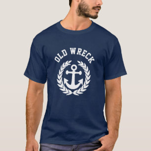 T-shirt Vieille épave amusante
