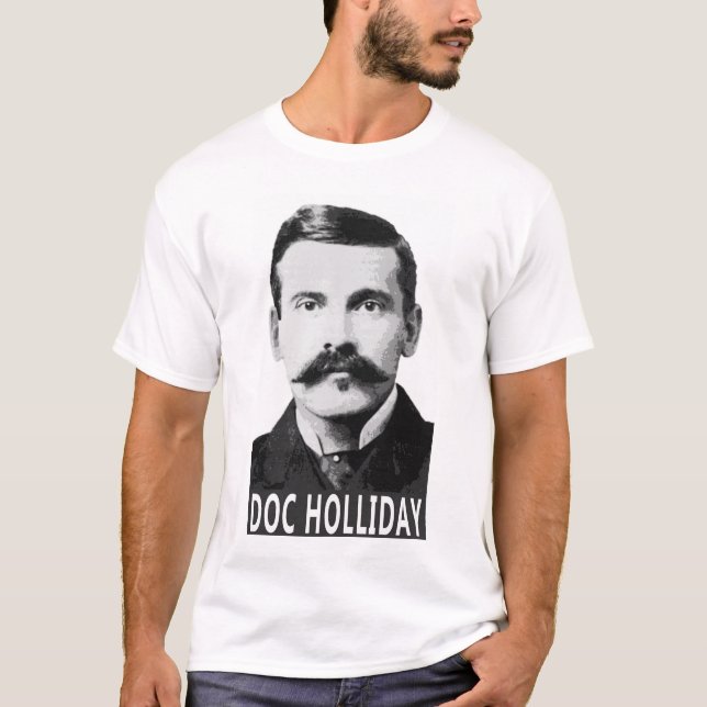 T-SHIRT VIEILLE LÉGENDE OCCIDENTALE DOC HOLLIDAY (Devant)
