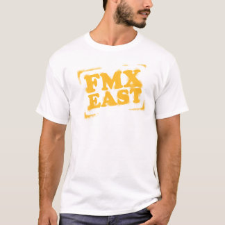 T-shirt Vieille pièce en t est de logo de l'école FMX