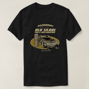 T-shirt Vieilles restaurations drôles de Skool tout style