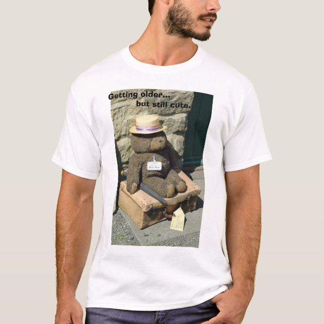 T-shirt Vieillissant, mais encore mignon (Devant)