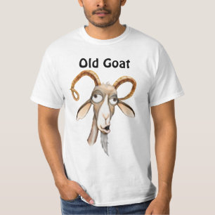 T-shirt Vielle chèvre amusante