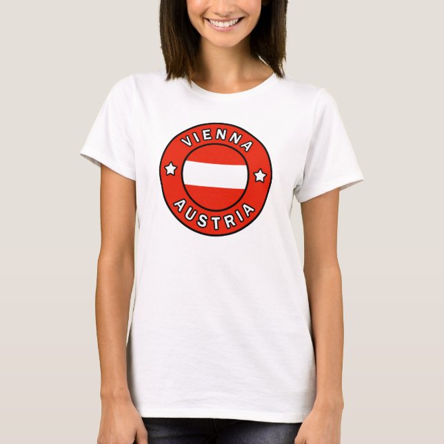 T-shirt Vienne Autriche (Devant)