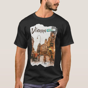 T-shirt Vienne Autriche Vienne Vienne Vienne
