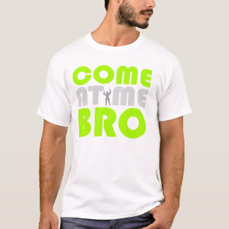 T-shirt Viens me voir frère maillot de sport