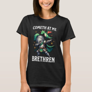 T-shirt Vient À Moi Frères Dabbing Knight Dragon Funny