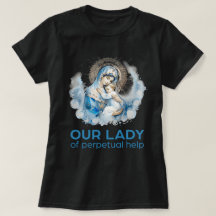 Vierge catholique Marie Notre-Dame de l'aide perpé