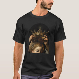 T-shirt Vierge Cavarozzi Avec Anges, Renaissance Chrétienn
