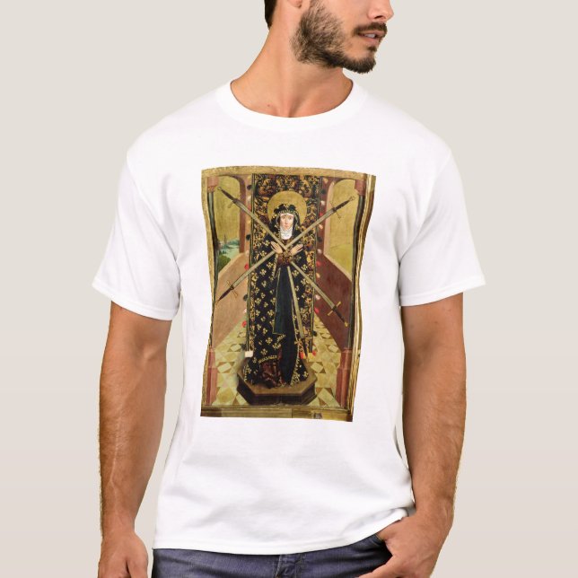 T-shirt Vierge de sept peines de l'autel de dôme, 1499 (Devant)