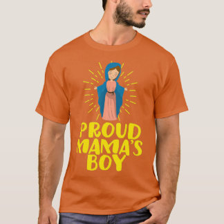 T-shirt Vierge Marie Joyeuse Fête des mères Mamas catholiq