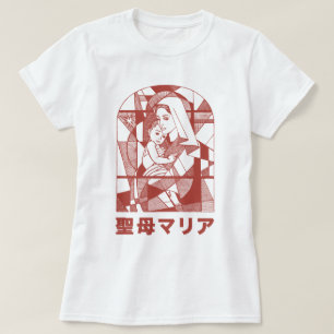 T-shirt Vierge Marie Traditionnelle Sainte-mère