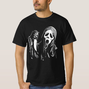 T-shirt Vies du visage fantôme de cri