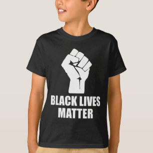 T-shirt Vies Noires Blm Droits De L'Homme Mois De L'Histoi