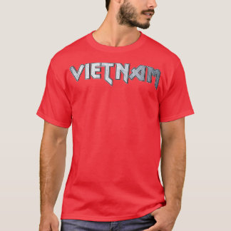 T-shirt Viêt-nam métallique lourd