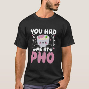 T-shirt Viêt-namienne Amoureux de la nourriture Pho Soupe