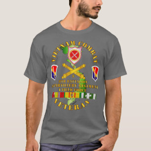 T-shirt Vietnam Combat Vet 8th Bn 4th Artillerie I Field