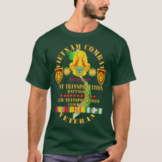 T-shirt Vietnam Combat Vétérinaire w 71e Transport Bn 4t