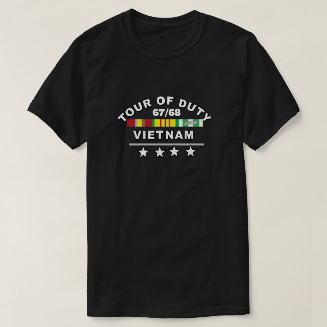 T-SHIRT VIETNAM TOUR OF DUTY 67 (Design devant)