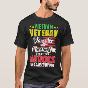 T-shirt Vietnam Vétéran Daughter T Shirt, Vétéran du V