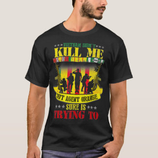T-shirt Vietnam Veterans Day Orange Agent Victims Retired 