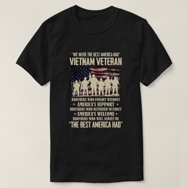 T-shirt Vietnam Vétérinaire Le Meilleur Pays D'Amérique (Design devant)