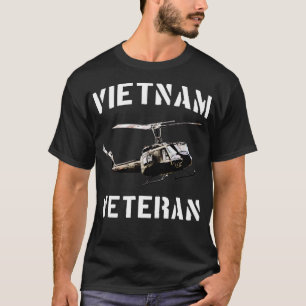 T-shirt Vietnam Vétérinaire Vietnam Vétérinaire UH-1 Huey 