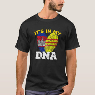 T-shirt Vietnam Viet Nam Drapeau vietnamien Cambodge Khmer