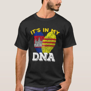 T-shirt Vietnam Viet Nam Drapeau vietnamien Cambodge Khmer