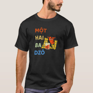 T-shirt Vietnam Vietnamiens Mot Hai Ba Dzo Un Deux Trois