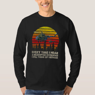 T-shirt Vietnam War Veterans I Still Think Of Vietnam Memo