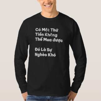 T-shirt Vietnamien Citation Vietnamienne Tien Khong Mua Ar