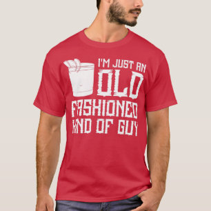 T-shirt Vieux Boisson Cocktail Recette Whiskey Recette