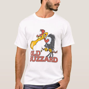 T-shirt vieux buzzard drôle personnage de dessin animé