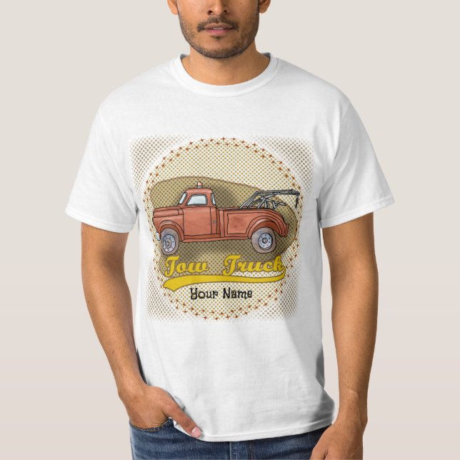 T-shirt Vieux camion de dépannage (Devant)