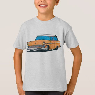 T-shirt Vieux chariot de station