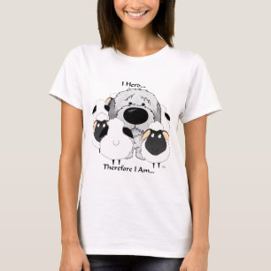 T-shirt Vieux chien de berger anglais - troupeau d'I par