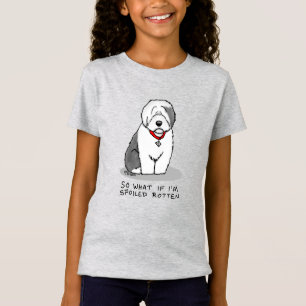 T-Shirt Vieux chien de mouton anglais (Grey 1)