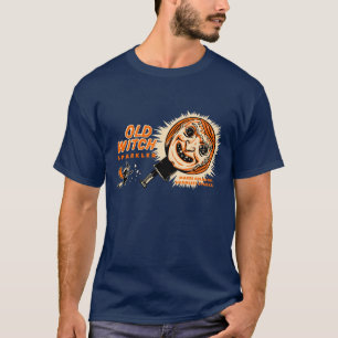 T-shirt Vieux cierge magique de sorcière - pièce en t