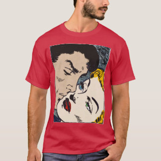 T-shirt Vieux comics Romance