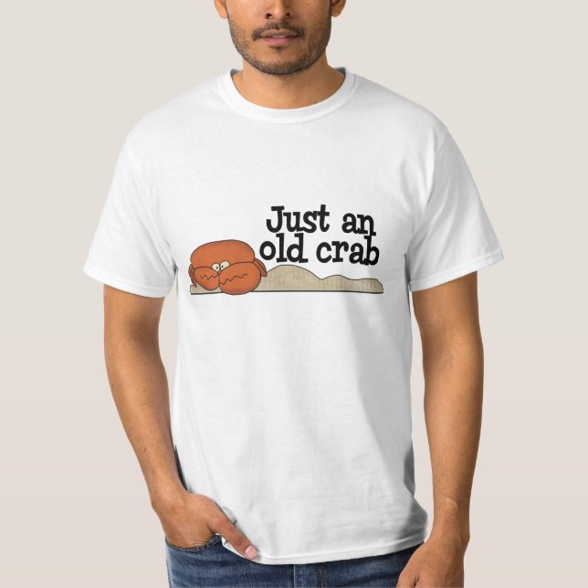T-shirt vieux crabe (Devant)
